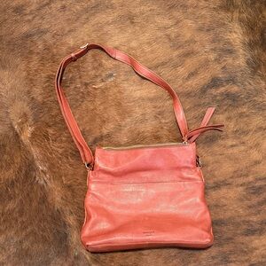 Stylish Coral Crossbody Bag by Hobo